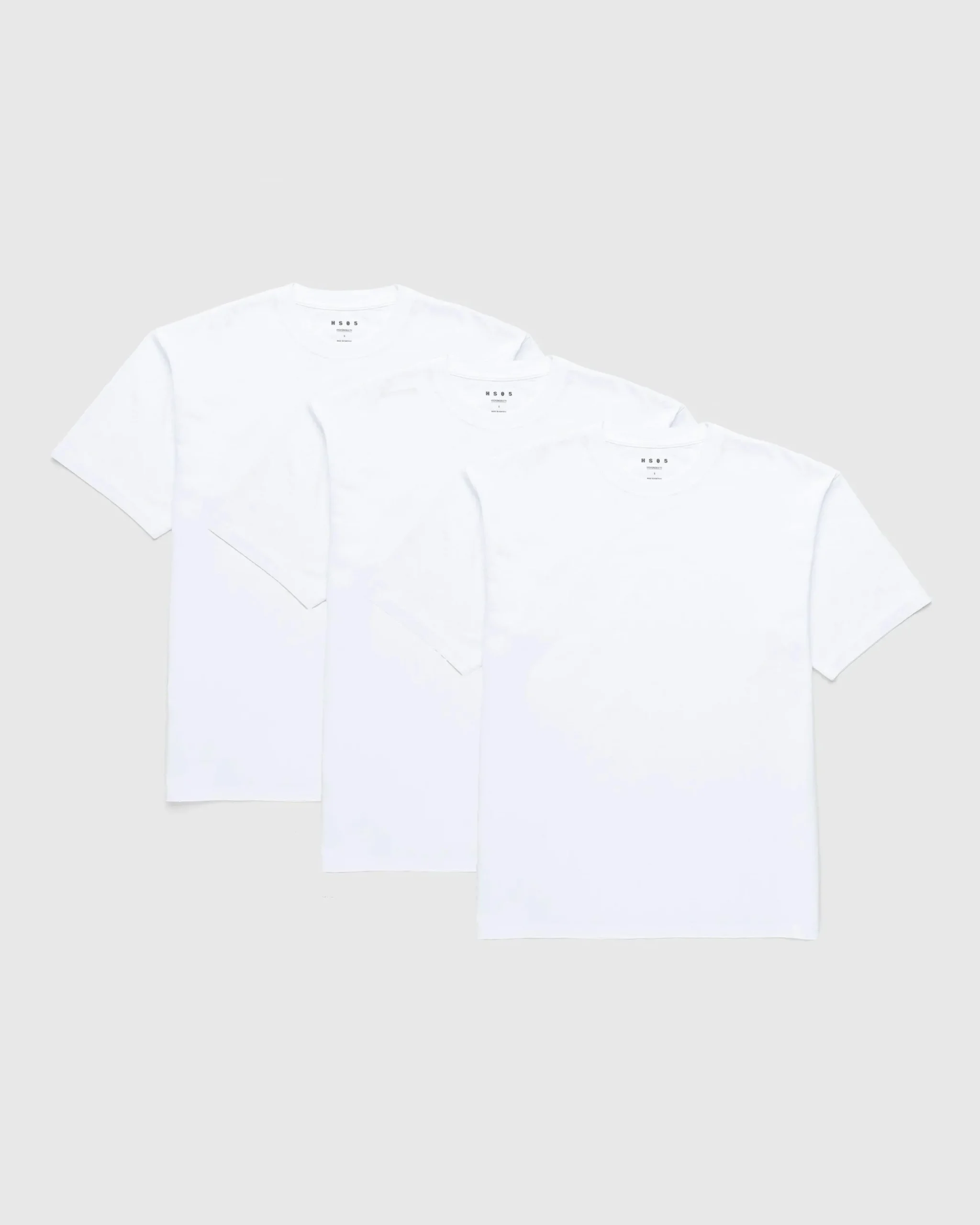 Highsnobiety HS05 3 Pack T-Shirts- Tops