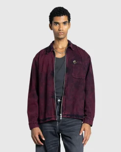 Rassvet Acid Wash Denim Overshirt Woven- Shirts