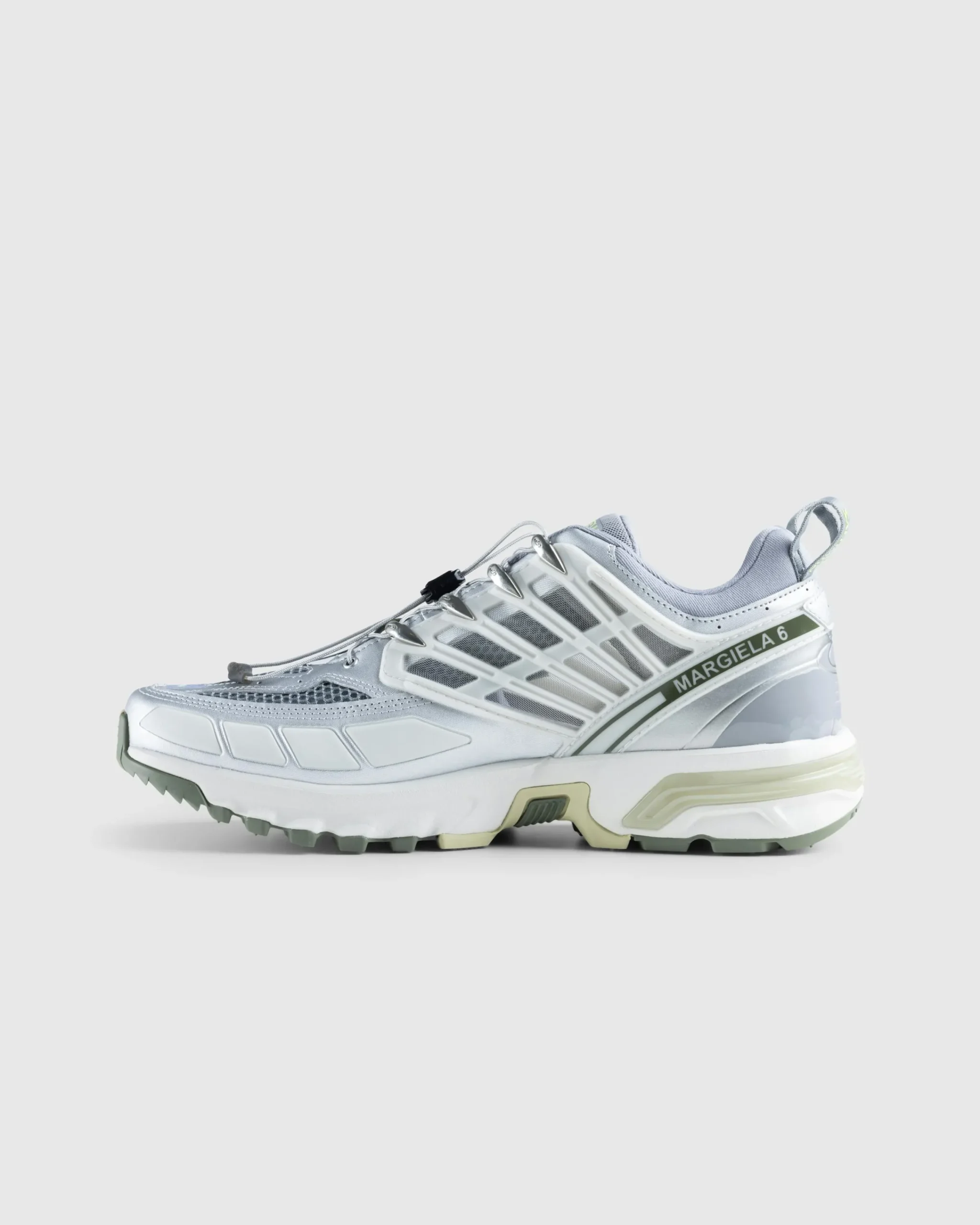 MM6 Maison Margiela ACS Pro Sharkskin/Silver/Sharp Green- Sneakers