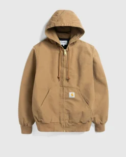 Carhartt WIP Active Jacket Hamilton Brown/Rinsed- Outerwear