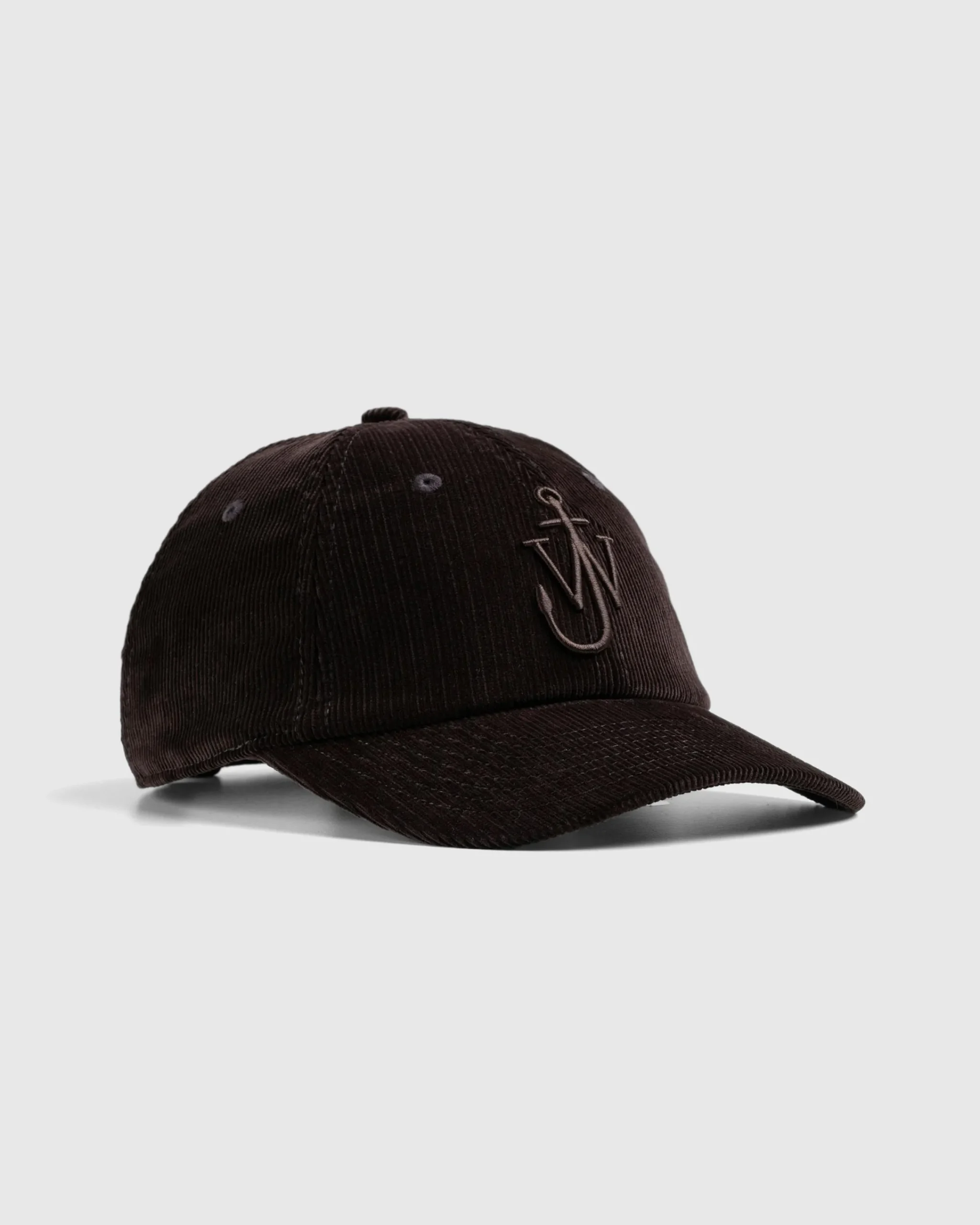J.W. Anderson Anchor Logo Baseball Cap Dark Brown- Hats