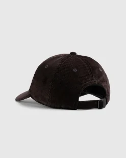 J.W. Anderson Anchor Logo Baseball Cap Dark Brown- Hats