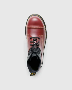 MM6 Maison Margiela Ankle Boot Oxblood Red/Black- Boots