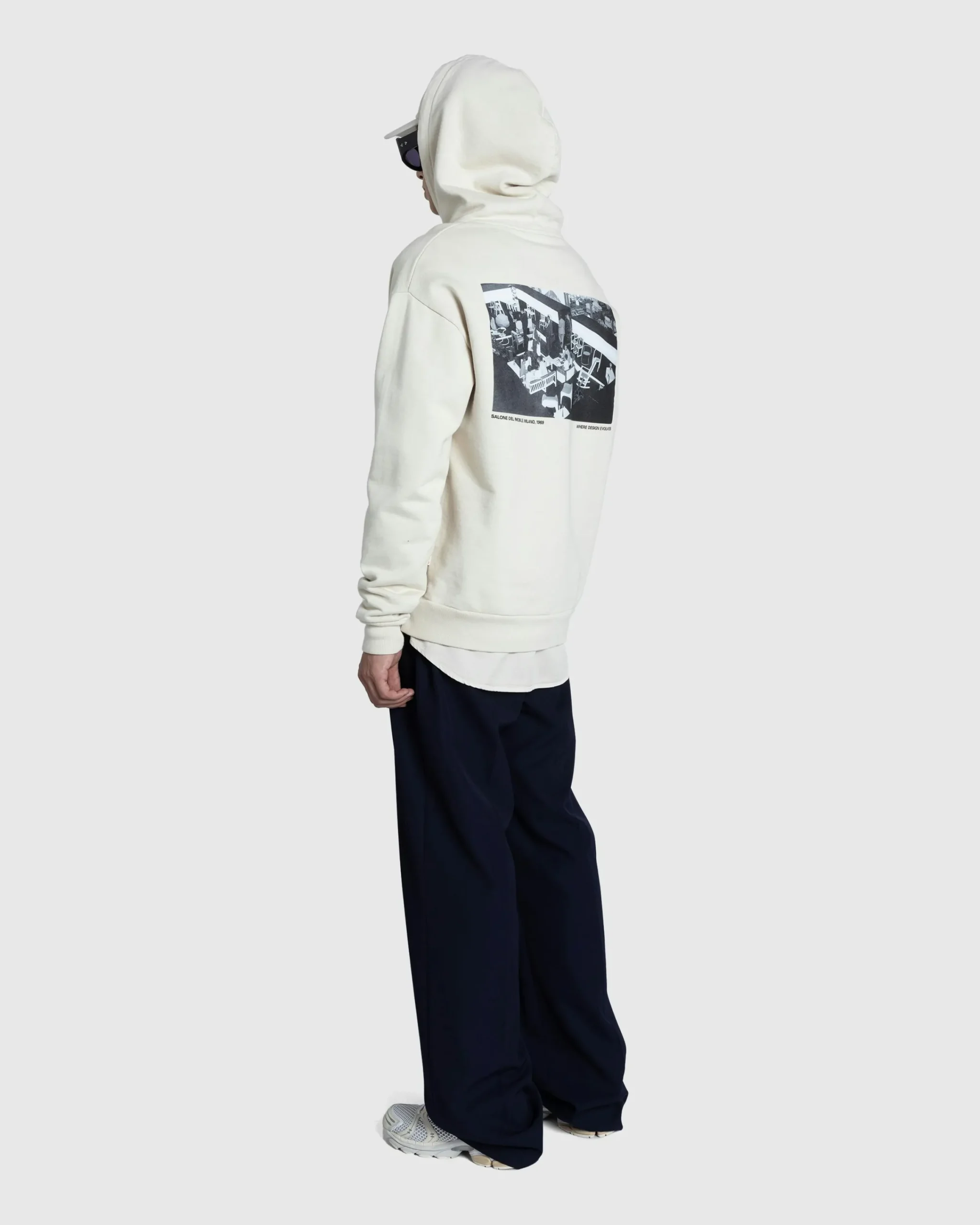 Highsnobiety Archival Hoodie Eggshell- Sweats