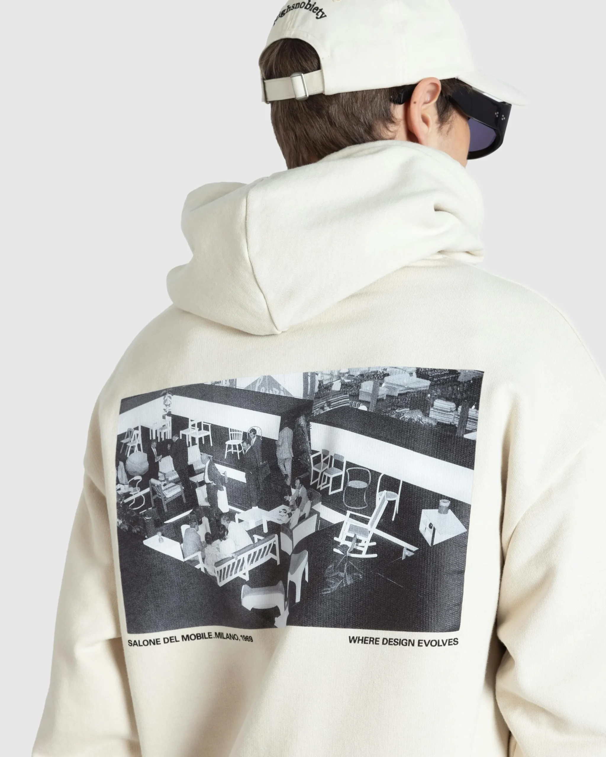 Highsnobiety Archival Hoodie Eggshell- Sweats