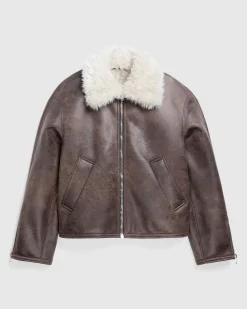 Séfr Asante Jacket Faux Aviator- Outerwear