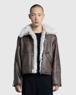 Séfr Asante Jacket Faux Aviator- Outerwear