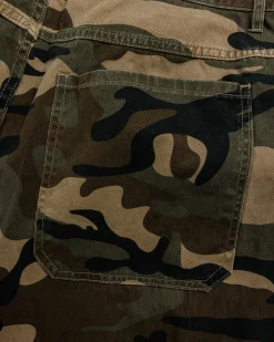 Fucking Awesome Baggy Cargo Pant Washed Camo- Pants