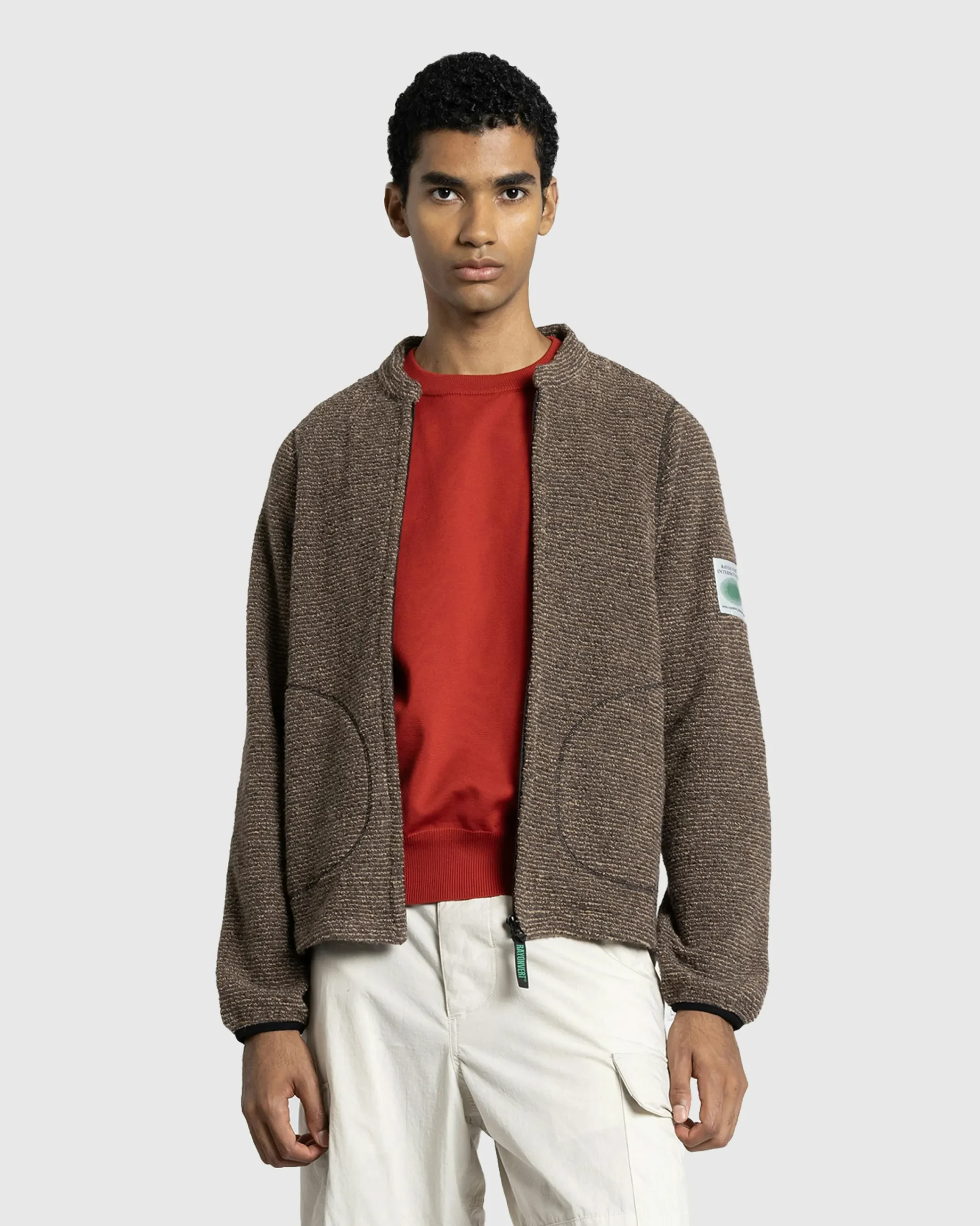 Rayon Vert Becco Fleece Sheep Brown- Outerwear