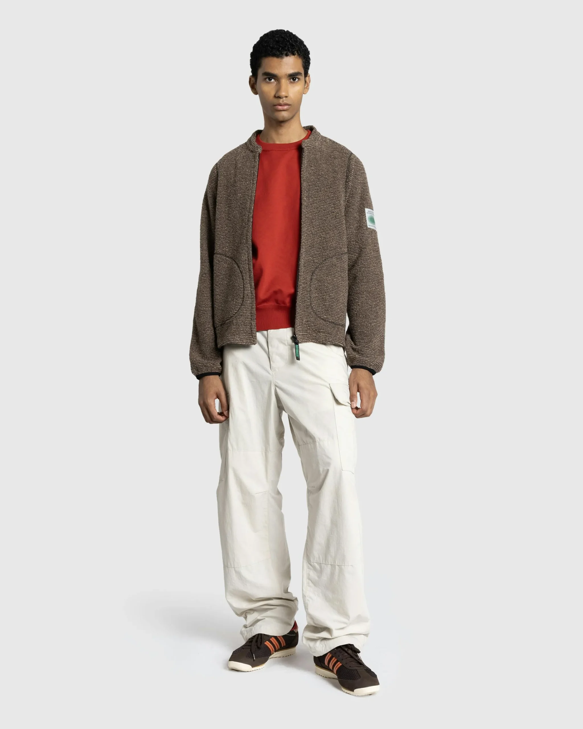 Rayon Vert Becco Fleece Sheep Brown- Outerwear