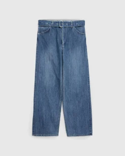 Jil Sander Belted Denim Trouser- Pants