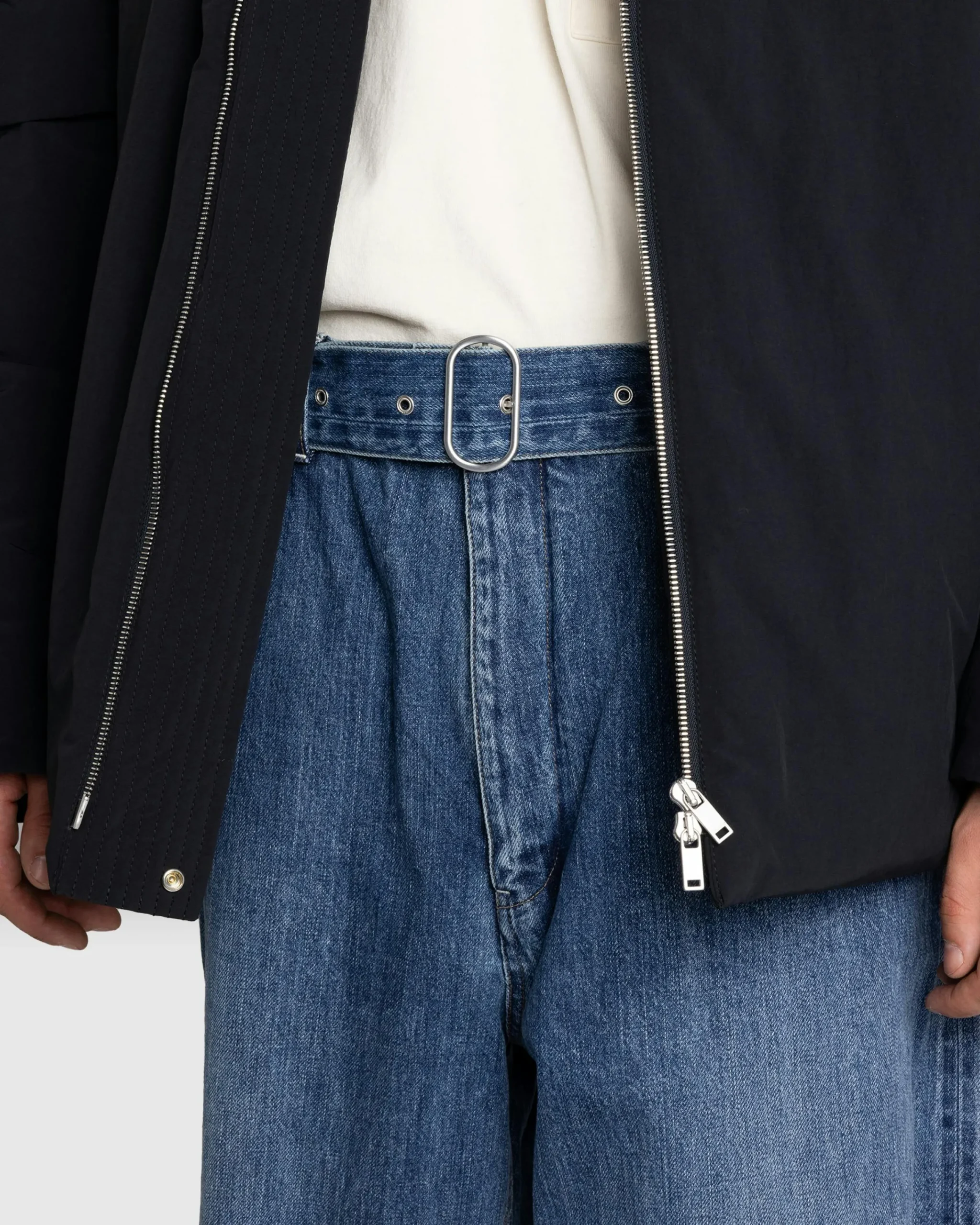 Jil Sander Belted Denim Trouser- Pants