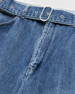 Jil Sander Belted Denim Trouser- Pants