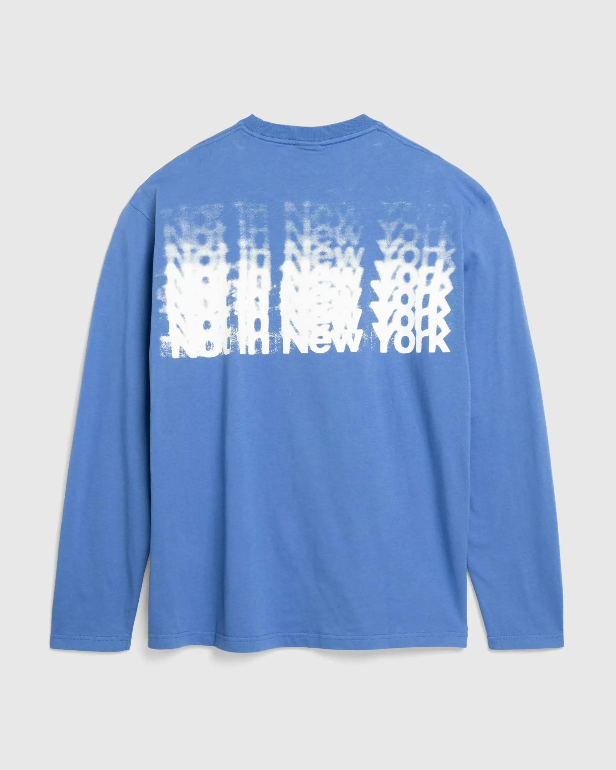 Highsnobiety Blur Long-Sleeve T-Shirt- Tops