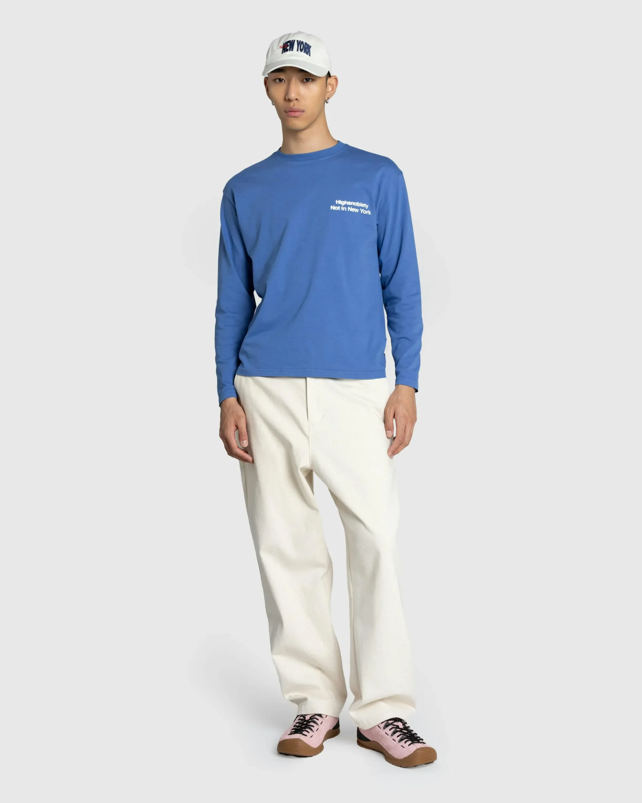 Highsnobiety Blur Long-Sleeve T-Shirt- Tops