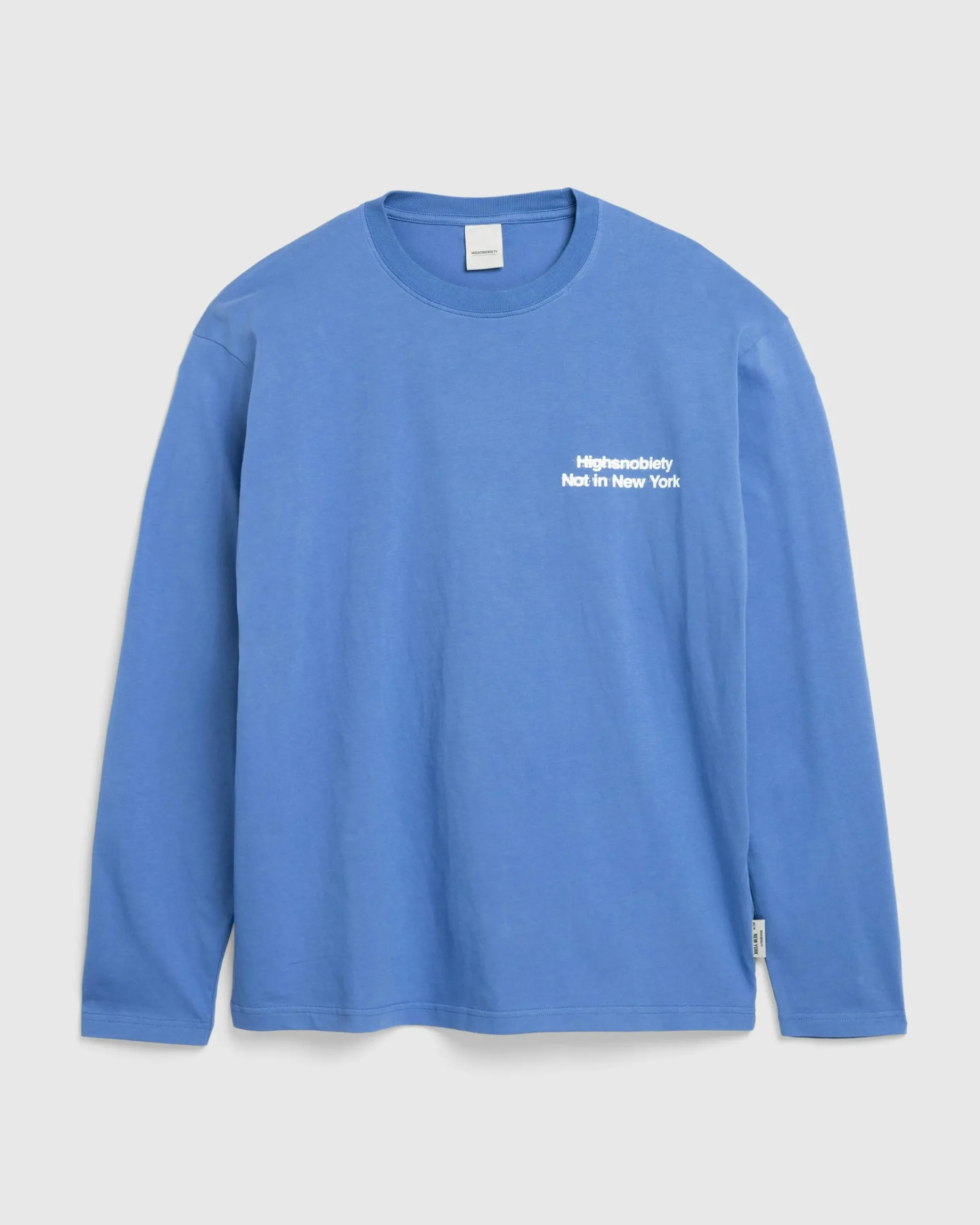 Highsnobiety Blur Long-Sleeve T-Shirt- Tops