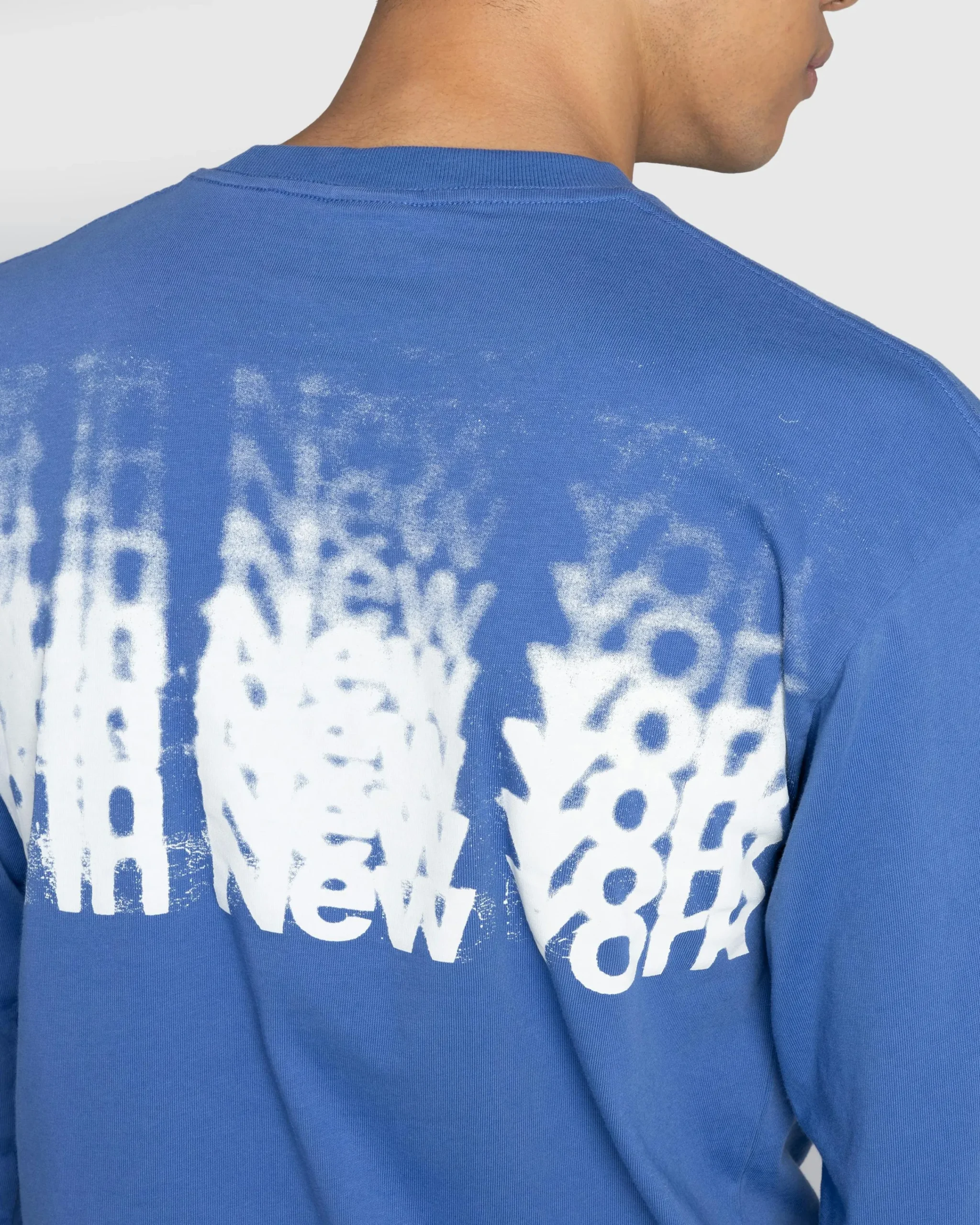 Highsnobiety Blur Long-Sleeve T-Shirt- Tops
