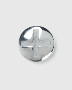 Maison Margiela Bolt and Nut Screw Earring Palladio Burattato- Jewelry