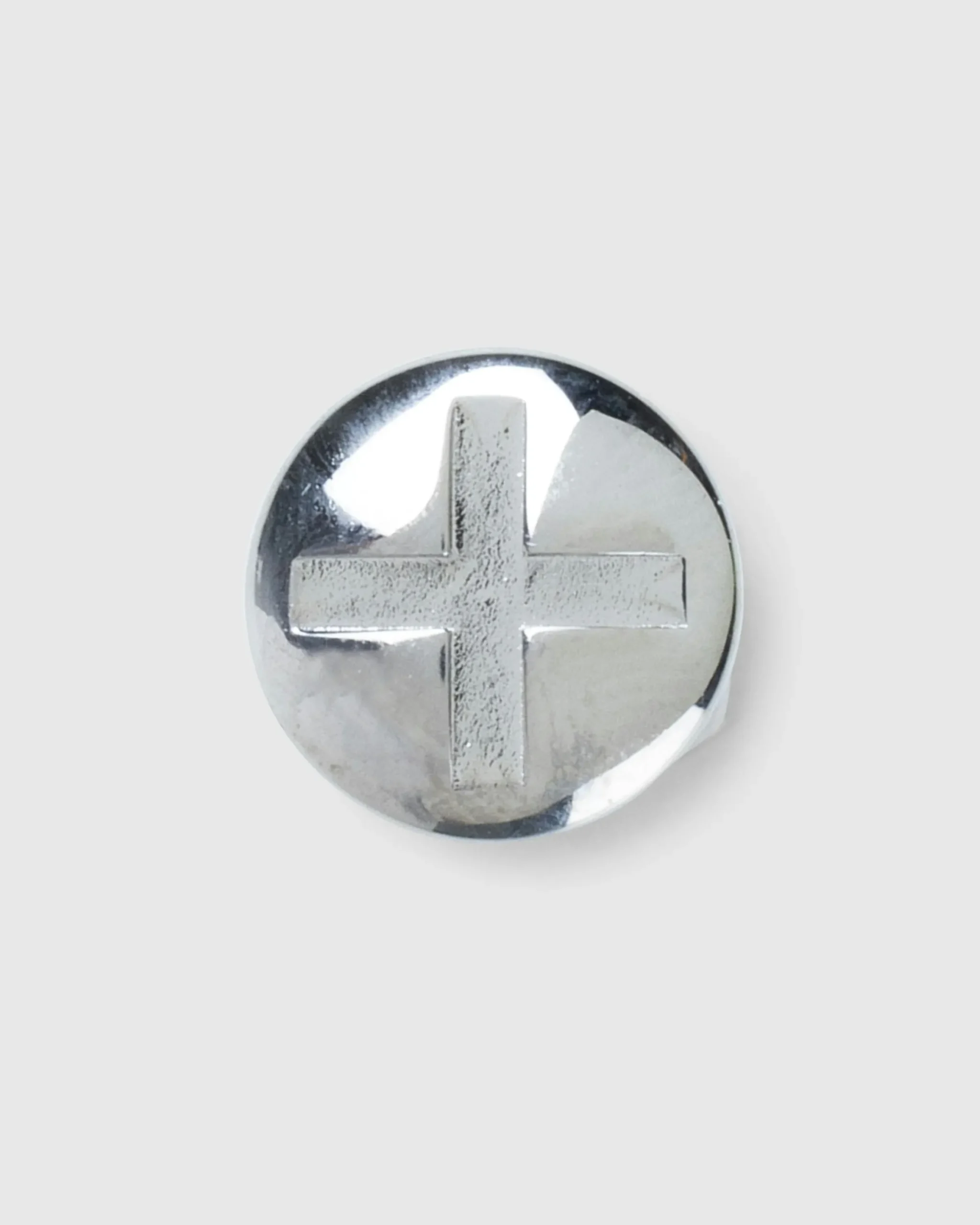 Maison Margiela Bolt and Nut Screw Earring Palladio Burattato- Jewelry