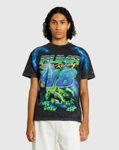 Puma Bolt T-Shirt Black- Tops