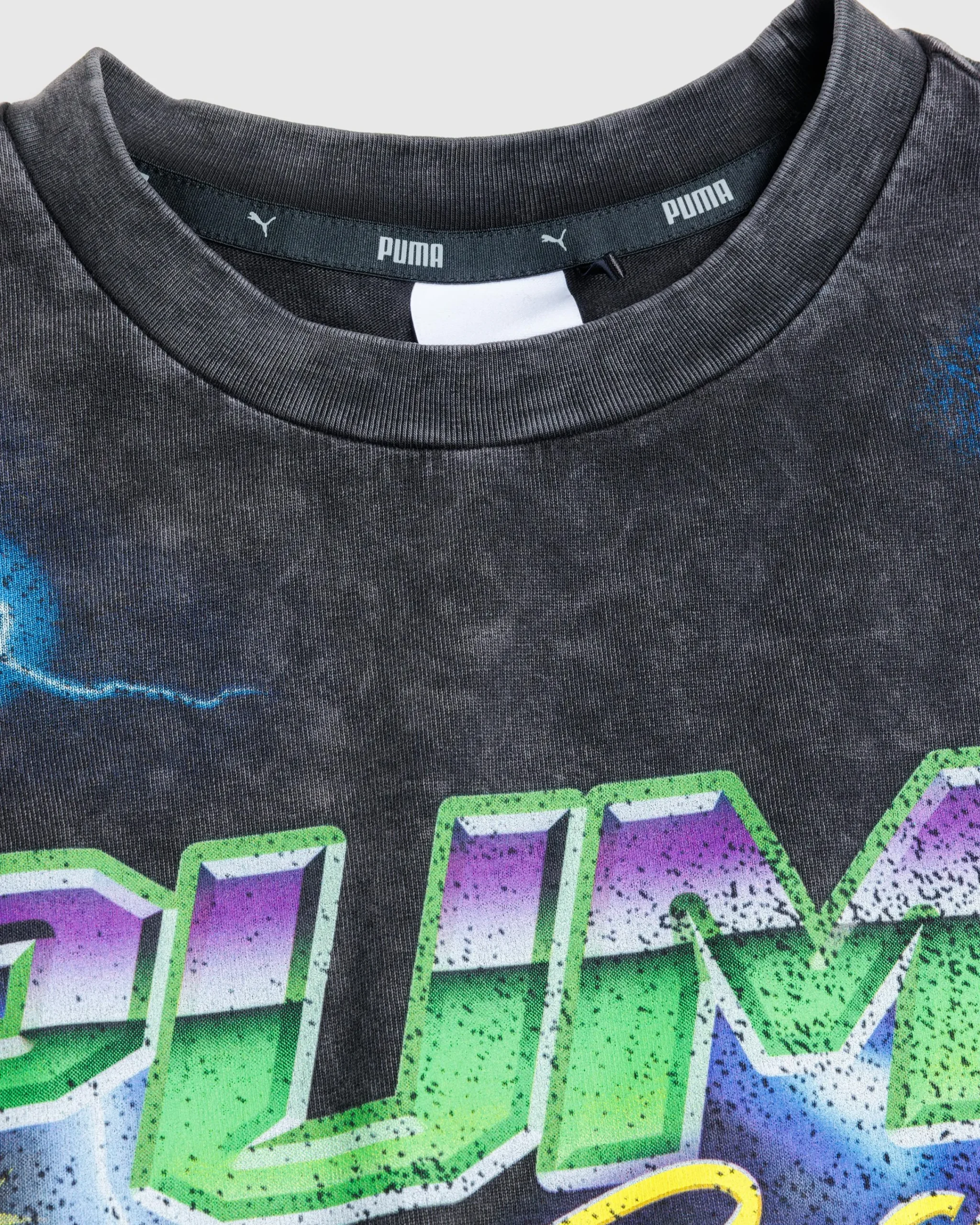 Puma Bolt T-Shirt Black- Tops