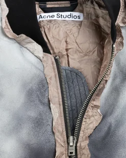 Acne Studios Bomber Jacket Faded Black- Outerwear