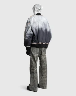 Acne Studios Bomber Jacket Faded Black- Outerwear