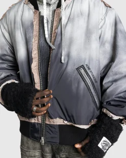Acne Studios Bomber Jacket Faded Black- Outerwear
