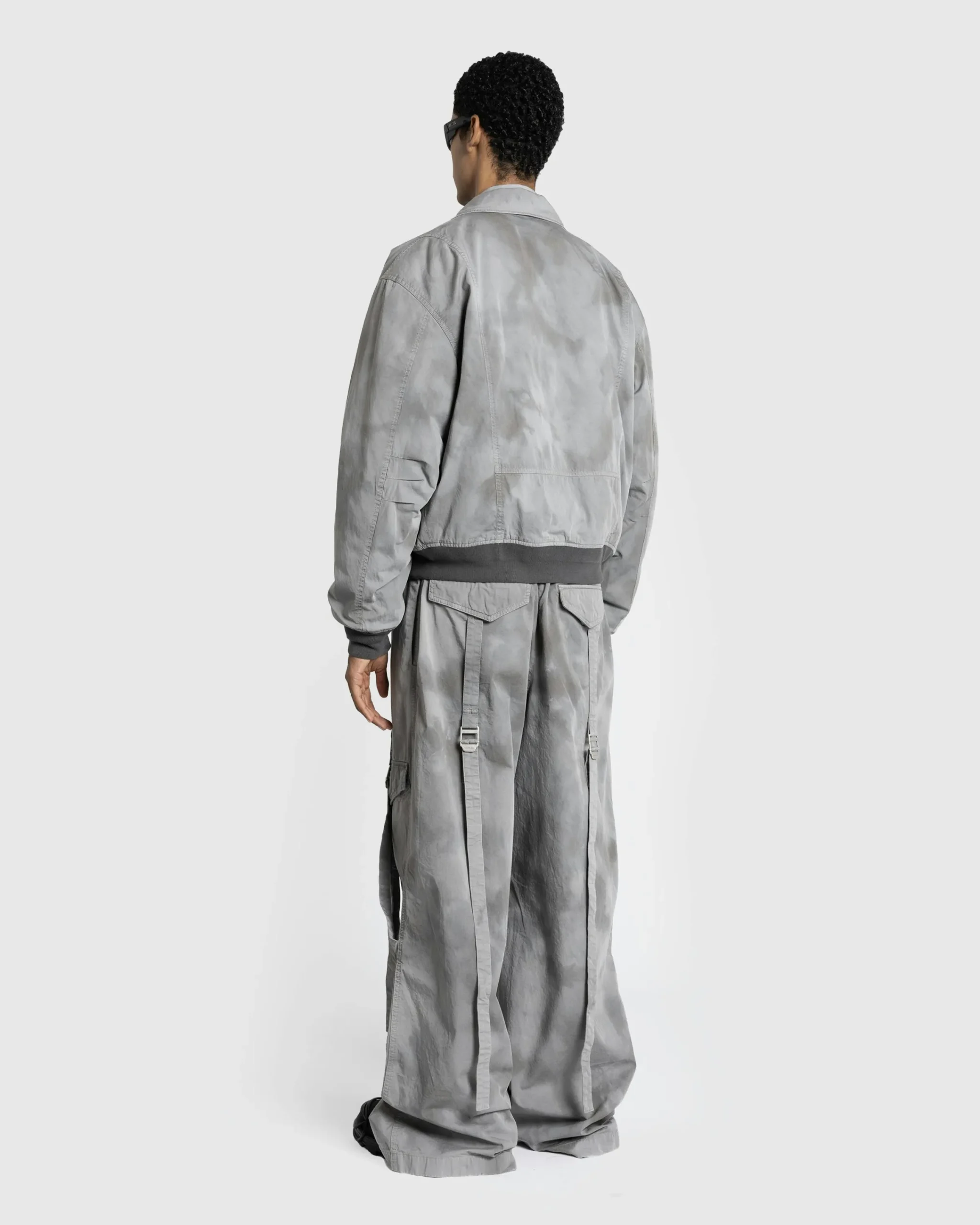 Acne Studios Bomber Jacket Mid Grey- Outerwear