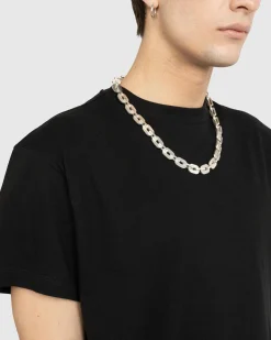 Jil Sander Brass Chain Necklace- Jewelry