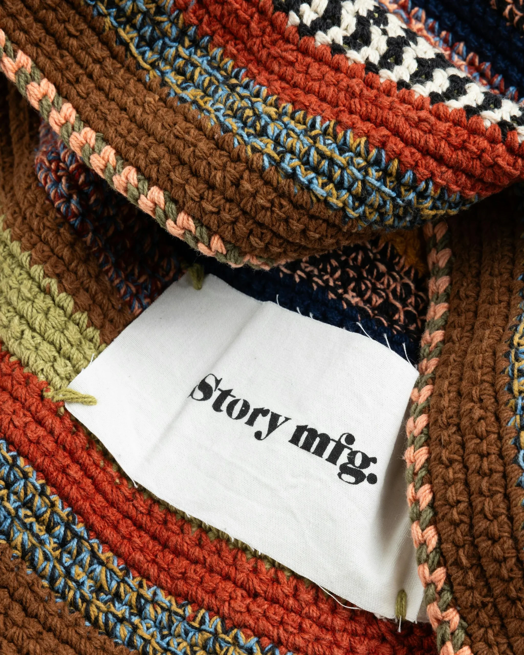 Story mfg. Brew Hat Twisted Stripe Park- Hats