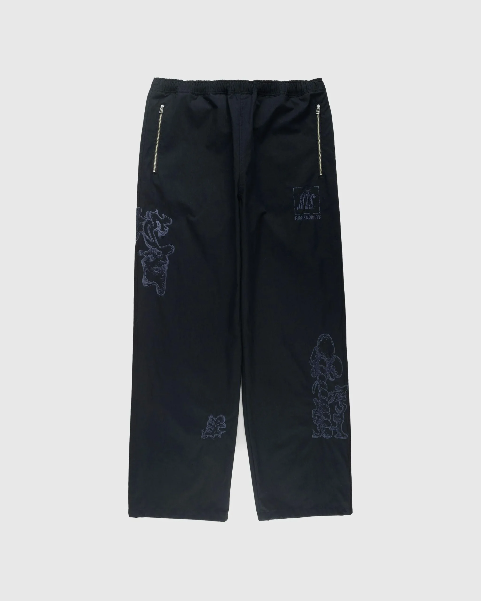 NTS Brushed Nylon Trackpa Navy- Pants