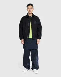 NTS Brushed Nylon Trackpa Navy- Pants