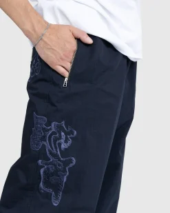 NTS Brushed Nylon Trackpa Navy- Pants