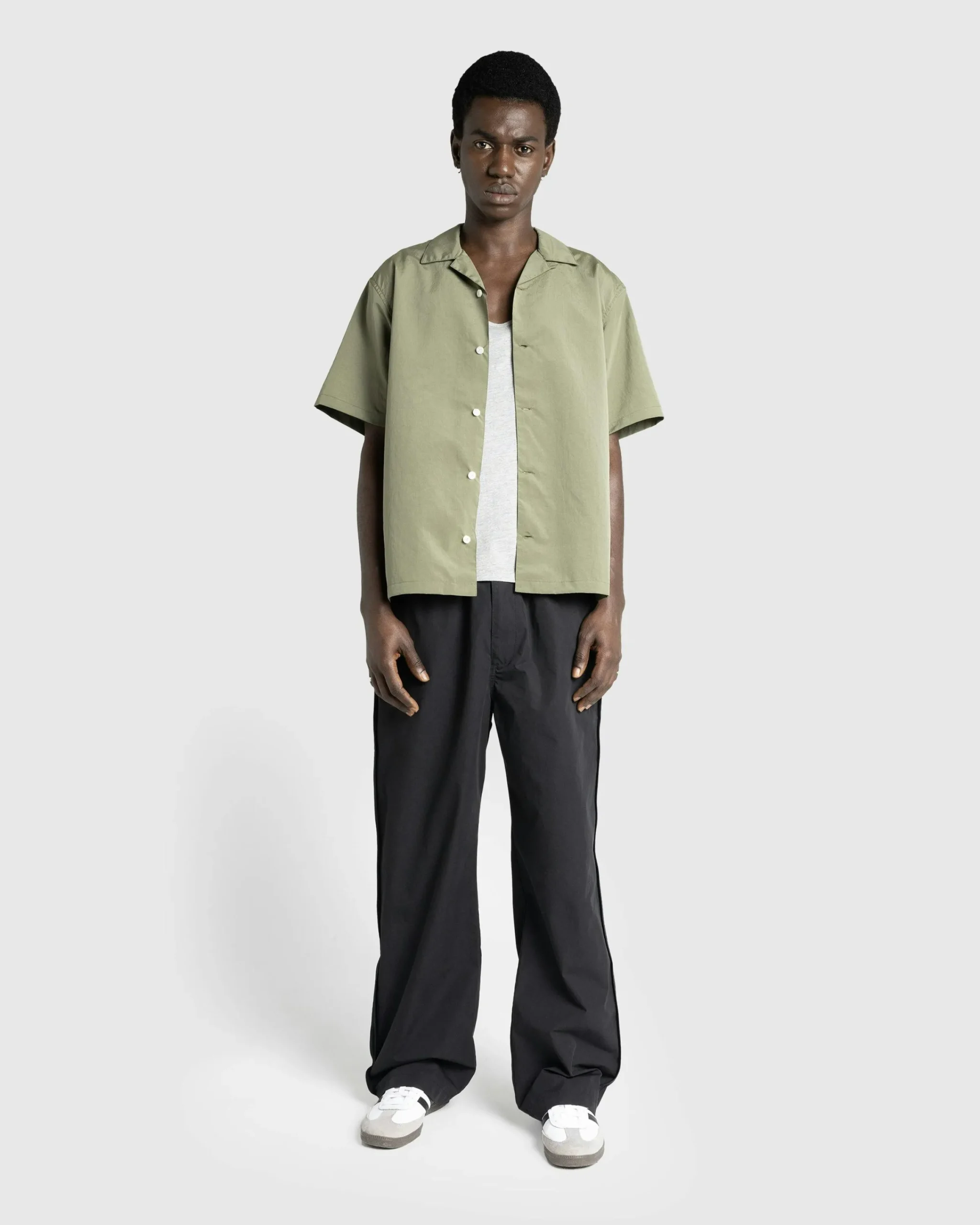 Highsnobiety HS05 Brushed Short-Sleeve Shirt- Shirts