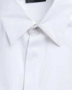 Mugler Button-Down Top Blanc Optique- Shirts