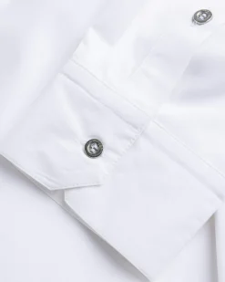 Mugler Button-Down Top Blanc Optique- Shirts