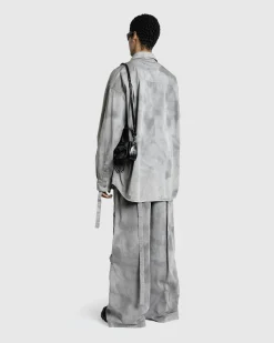 Acne Studios Button-Up Shirt Mid Grey- Shirts