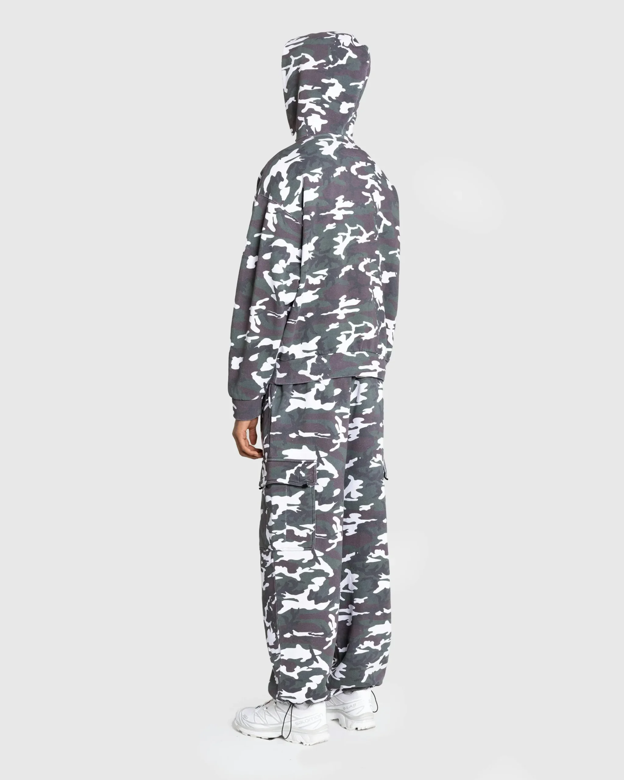Awake NY Camo Hoodie Green- Sweats