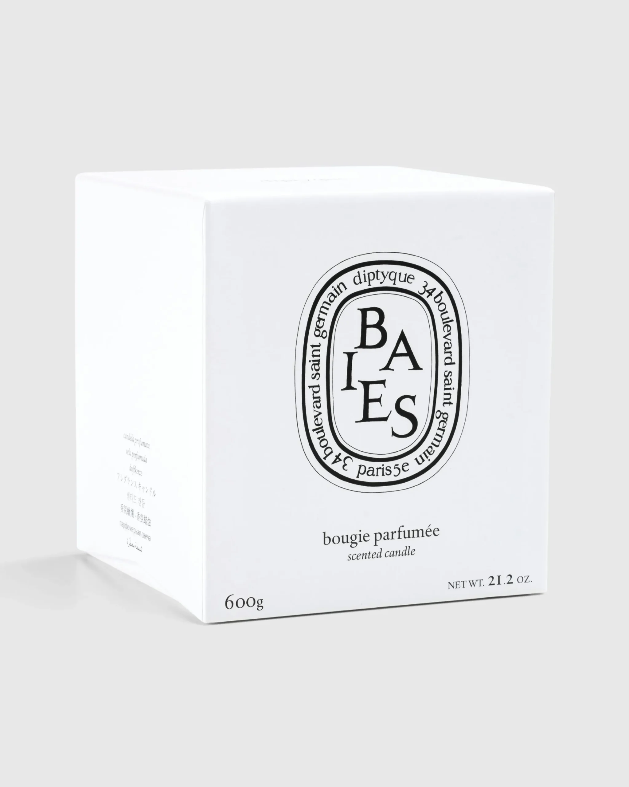 Diptyque Candle Baies 600g- Candles & Fragrances