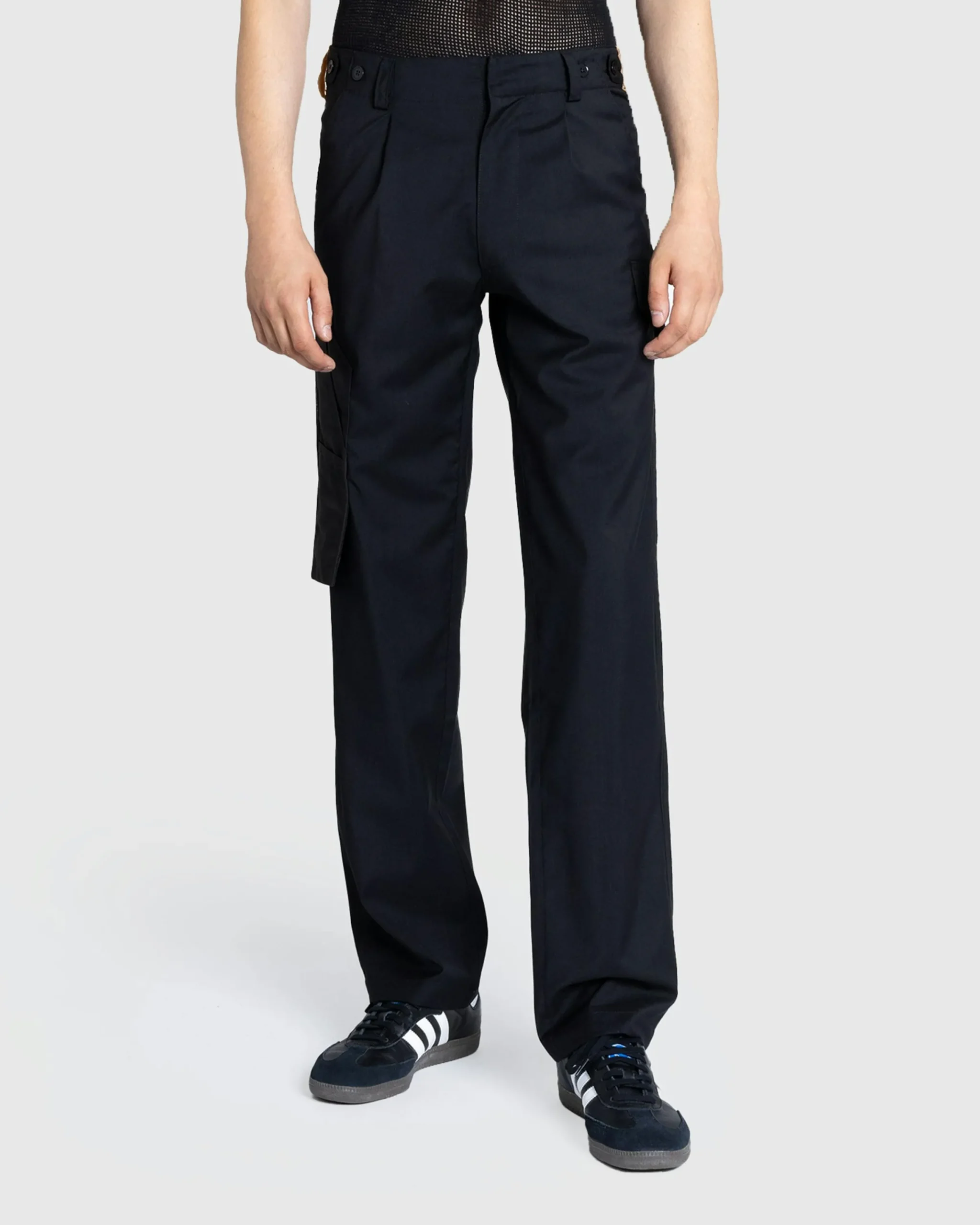 Olly Shinder Cargo Suit Trouser With Cordura Knife Pocket and Sheer Back Yoke- Pants