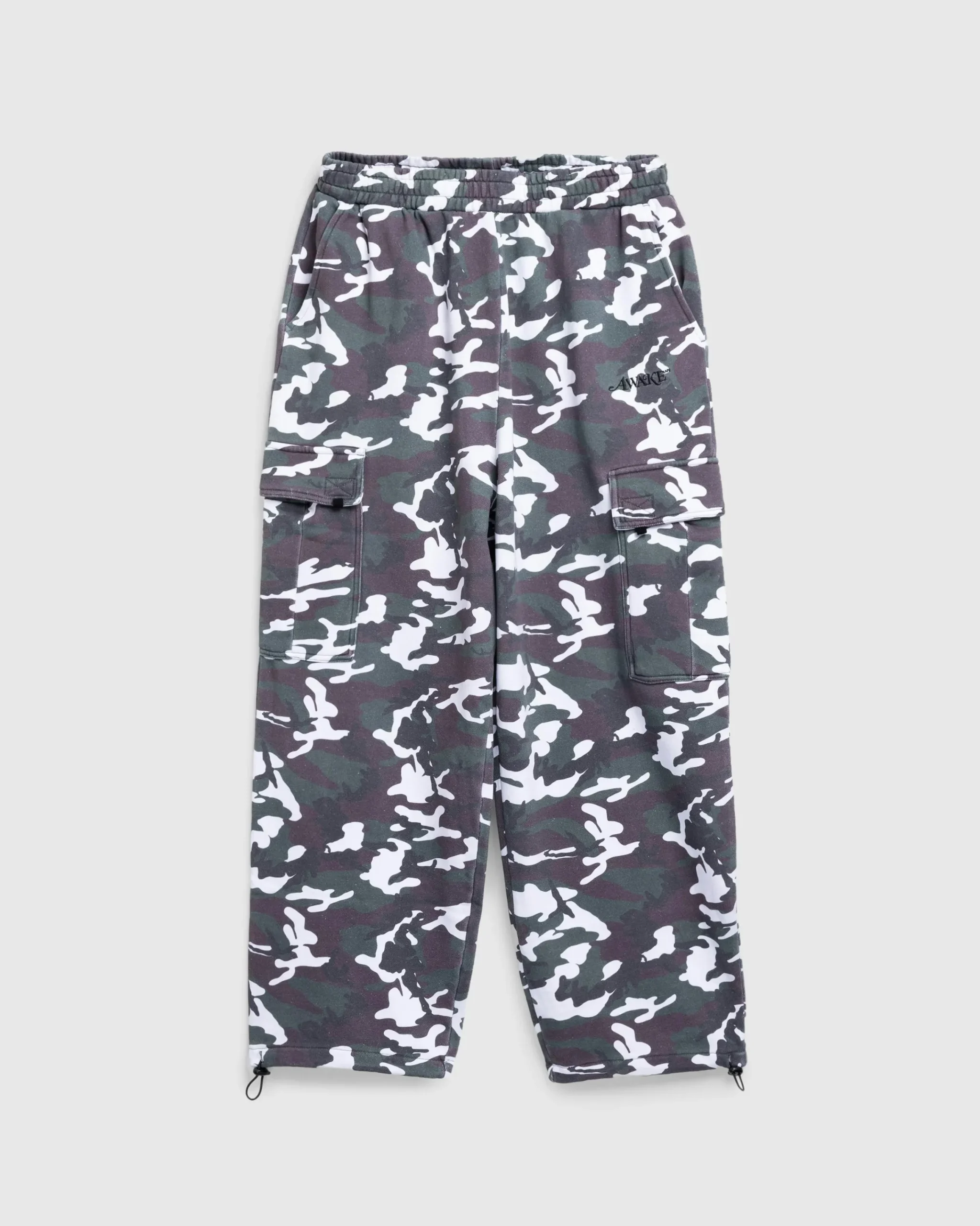 Awake NY Cargo Sweatpant Green Camo- Pants