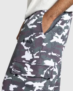 Awake NY Cargo Sweatpant Green Camo- Pants