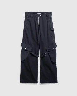 Acne Studios Cargo Trousers Charcoal Grey- Pants