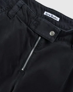 Acne Studios Cargo Trousers Charcoal Grey- Pants