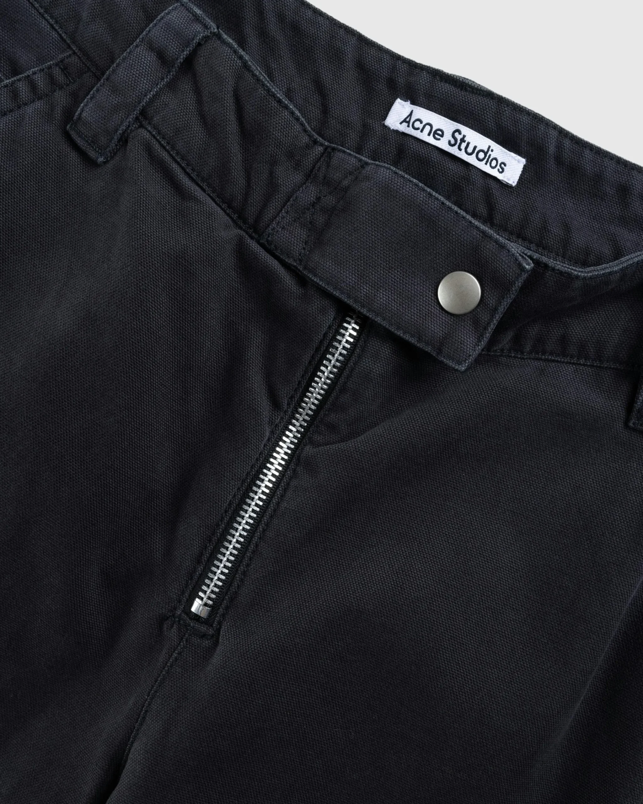 Acne Studios Cargo Trousers Charcoal Grey- Pants