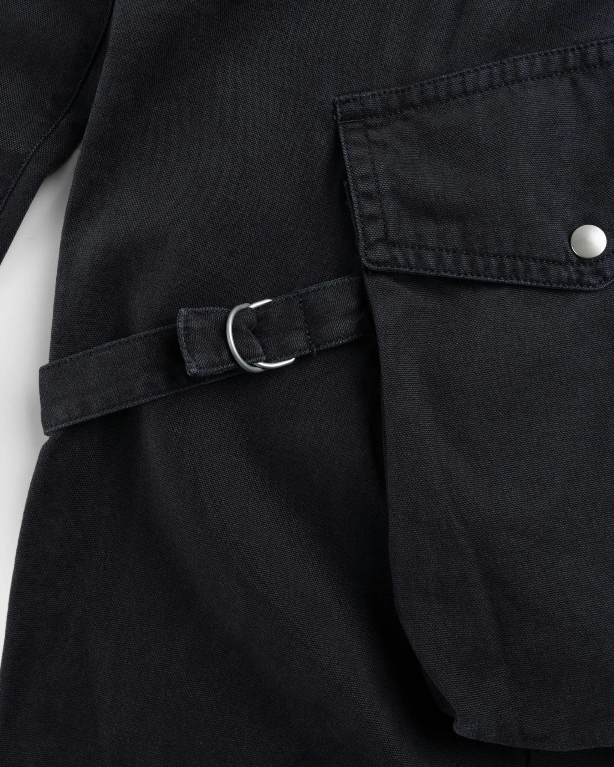 Acne Studios Cargo Trousers Charcoal Grey- Pants