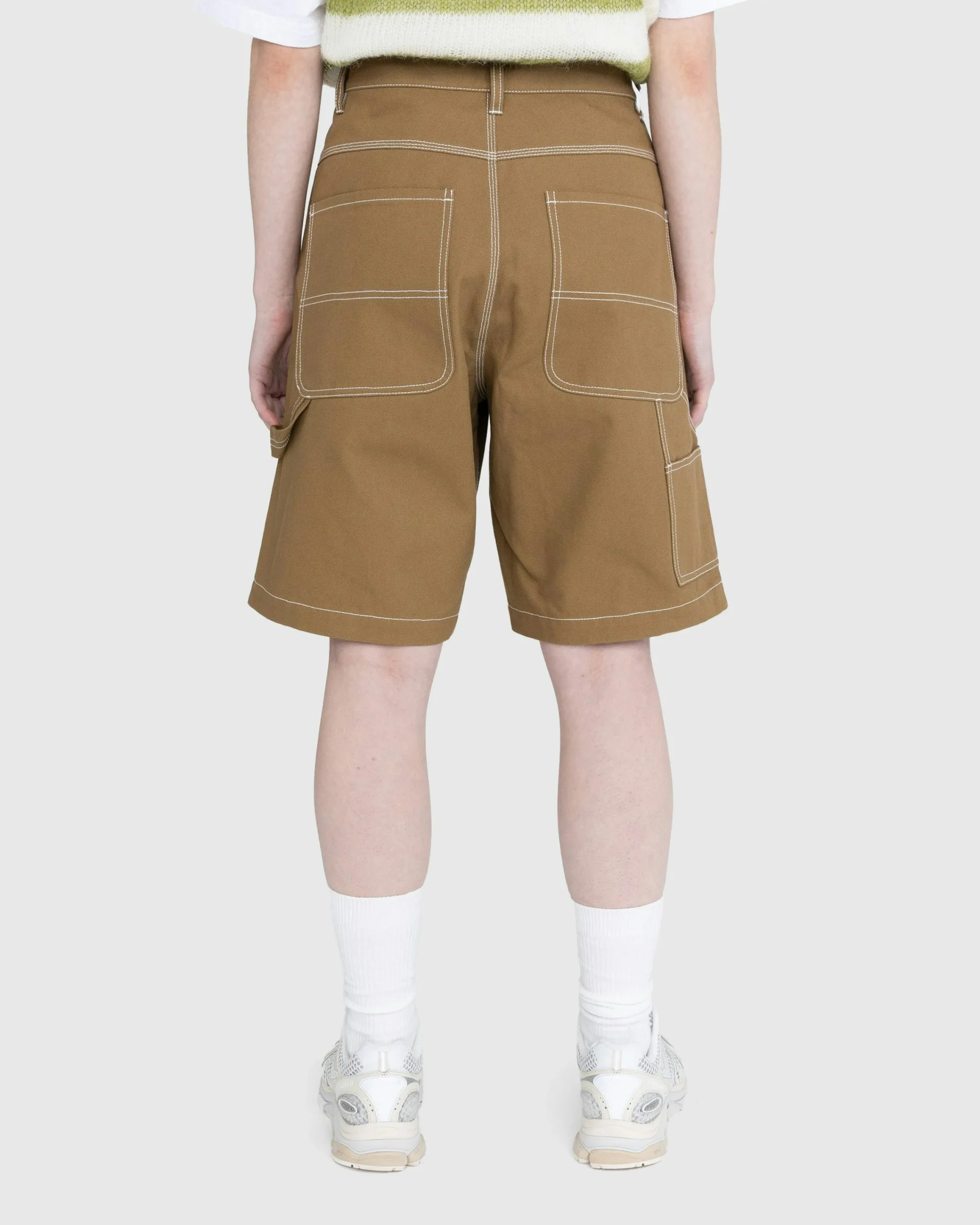 Highsnobiety Carpenter Shorts Dark Beige- Shorts