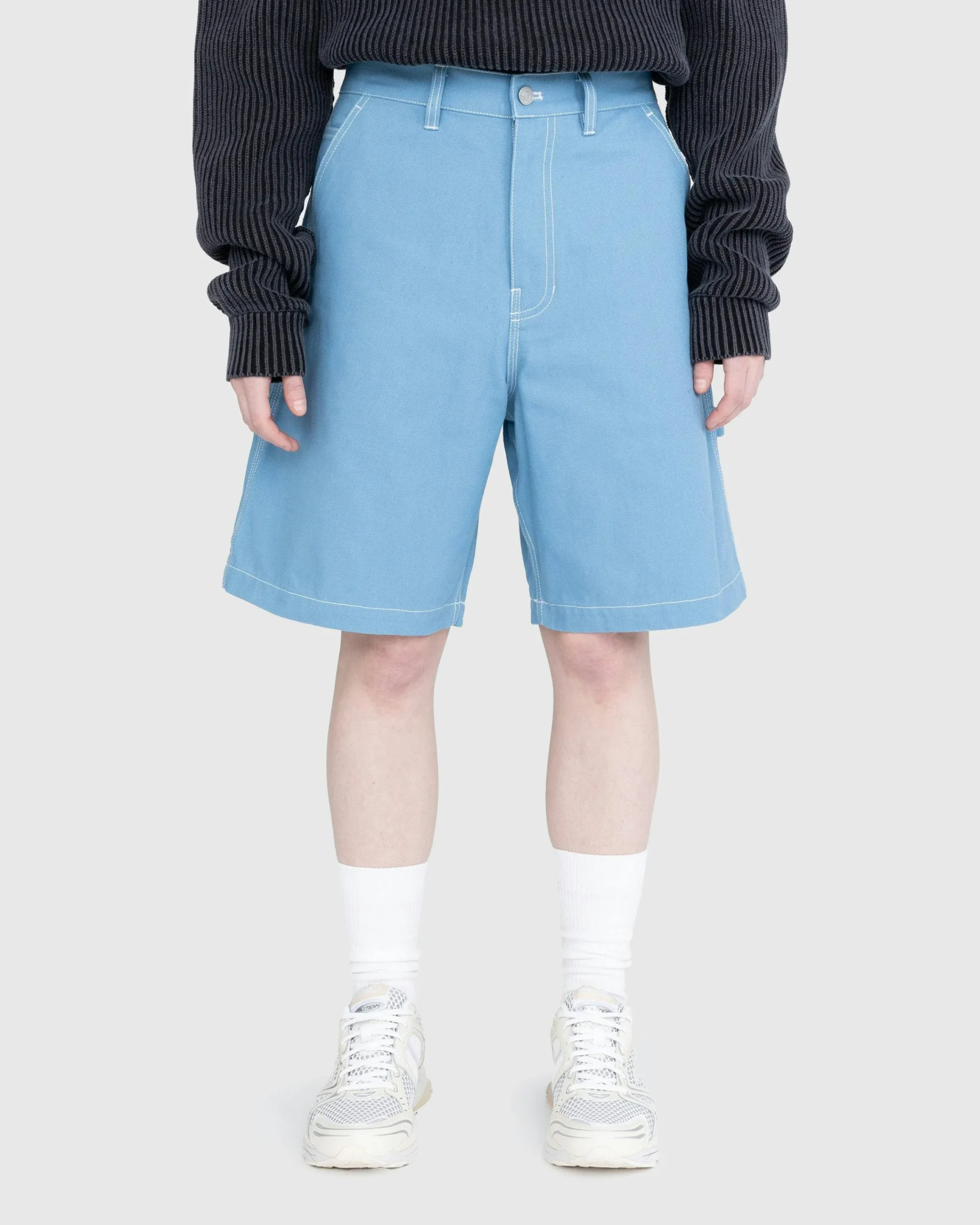 Highsnobiety Carpenter Shorts Light Blue- Shorts