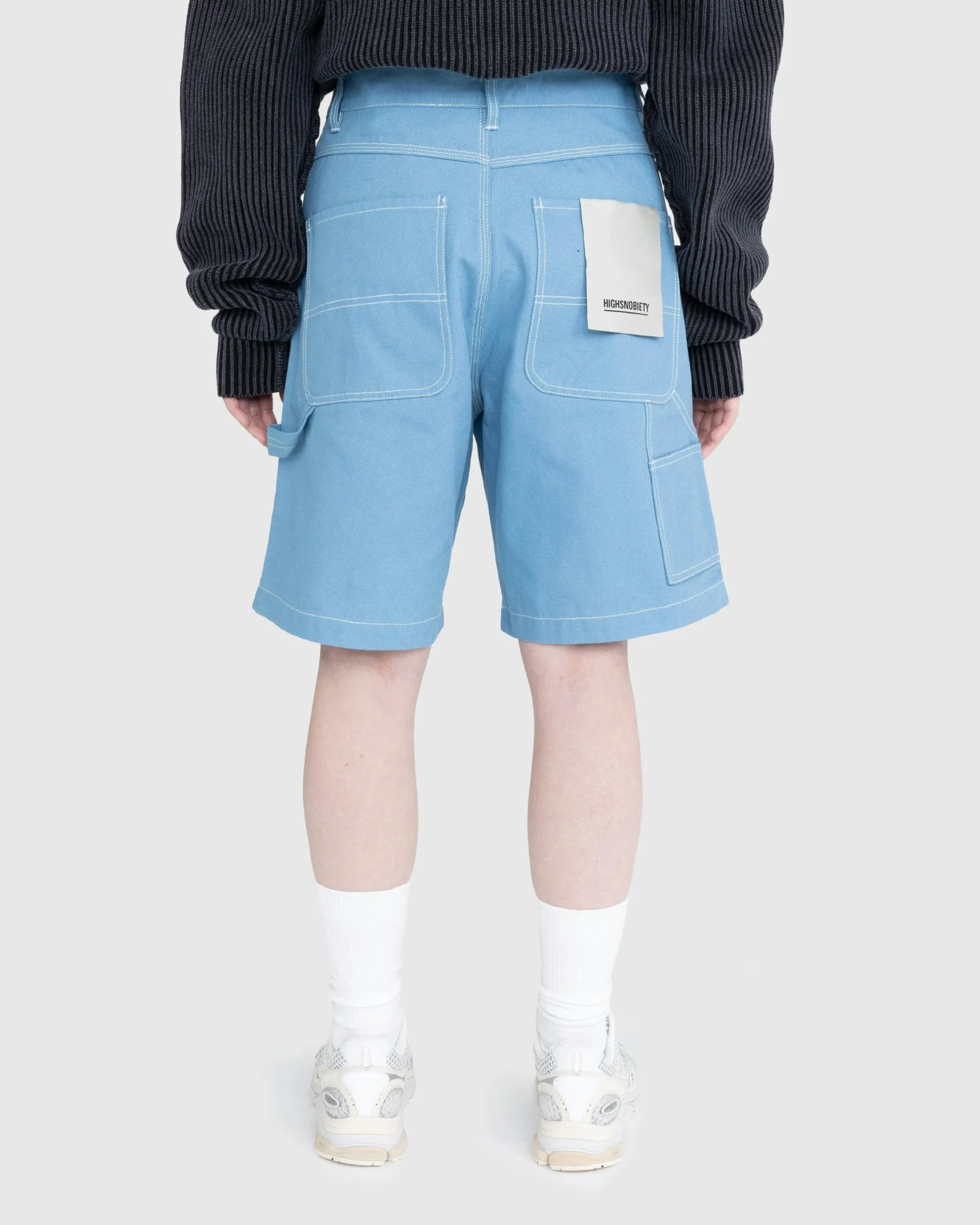 Highsnobiety Carpenter Shorts Light Blue- Shorts